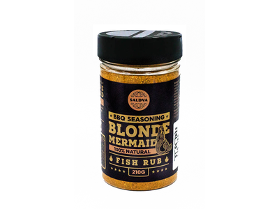 Prieskoniai SALDVA, BBQ žuviai, Blonde Mermaid, 210 g