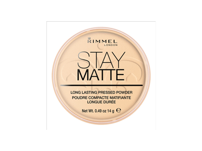 Kompaktinė pudra RIMMEL STAY MATTE, Nr. 001, TRANSPARENT, 14 g