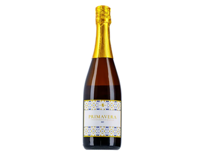 Baltasis briutas rūšinis putojantis vynas PRIMAVERA 12%, 075 l