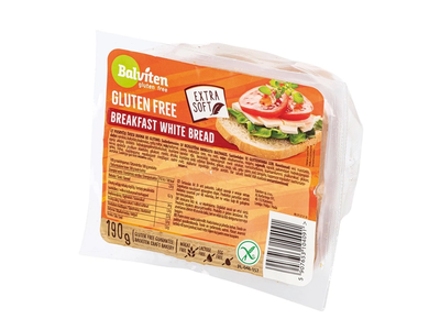Balta pusryčių duona BALVITEN GLUTEN FREE, 190 g