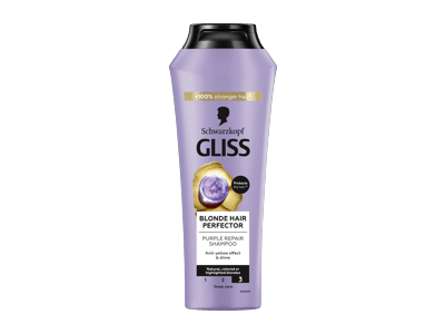 Plaukų šampūnas GLISS Blonde Hair Perfector, 250 ml
