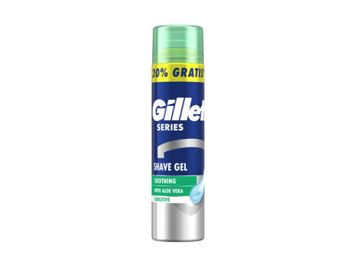 Vyriškas skutimosi gelis GILLETTE SOOTHING, 240 ml