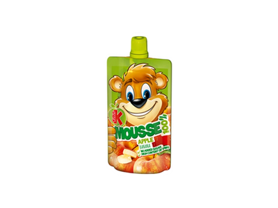 Bananų ir obuolių tyrelė KUBUŠ, 100 g