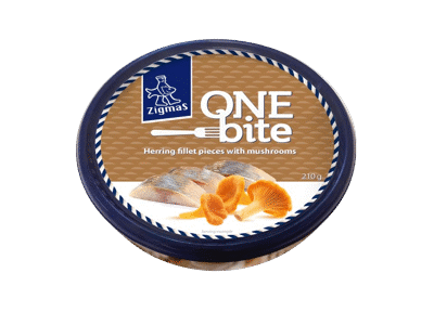 Silkių filė gabaliukai ZIGMAS ONE BITE su voveraitėmis, 210 g
