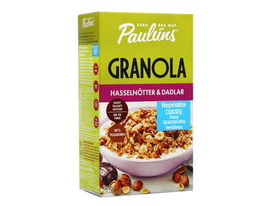 Granola su lazdynų riešutais, 450 g