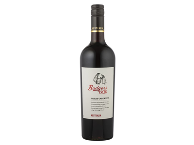Raud.saus.vynas BADGERS CREEK SHIRAZ, 0,75l