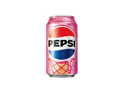 Aviečių ledų ir kolos skonio gazuotas aromatizuotas gaivusis gėrimas su saldikliais PEPSI, 330 ml