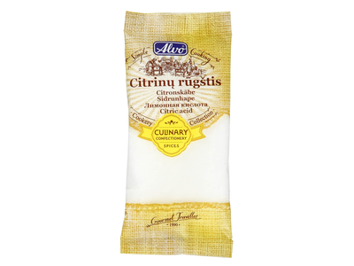 Citrinų rūgštis ALVO, 100g