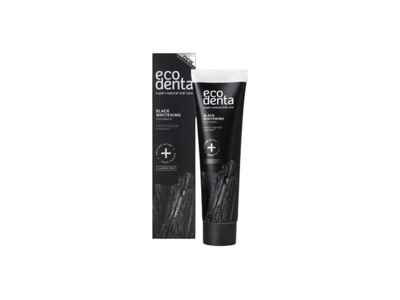 ECODENTA juoda balinamoji dantų pasta su juodąją anglimi 100 ml