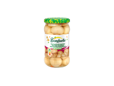 Marinuoti pievagrybiai  Traditional BONDUELLE, 280g/165g