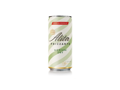 Nealk.putojantis vynas ALITA FRIZZANTE,p.sausas,skard.,200ml