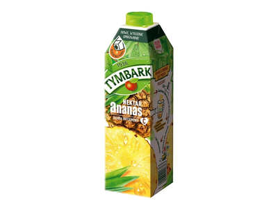 Ananasų nektaras TYMBARK, 1 l