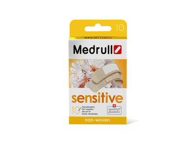 Pleistrai MEDRULL SENSITIVE, 10 vnt.