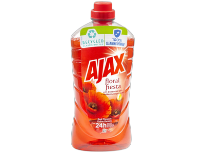 Universalus valiklis Floral Fiesta Ajax 1L Red Flowers