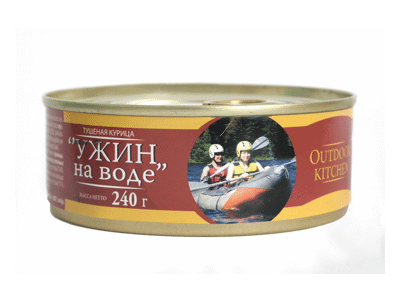 Troškinta vištiena VAKARIENĖ PRIE VANDENS, 240 g