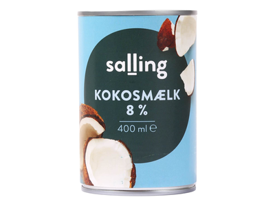 Kokosų gėrimas SALLING, 8 % rieb., 400 ml