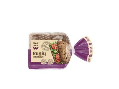 Rugių duonelės WELL DONE, 220 g