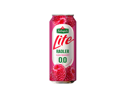 Nealkoholinis alus KALNAPILIS LITE RASPBERRY, 500 ml
