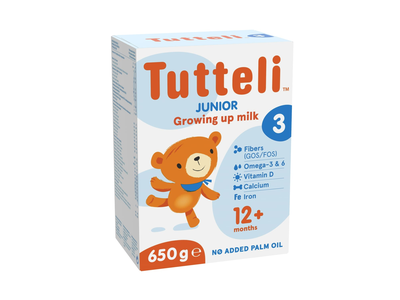 Pieno mišinys TUTTELI 3, nuo 1 metų, 650 g