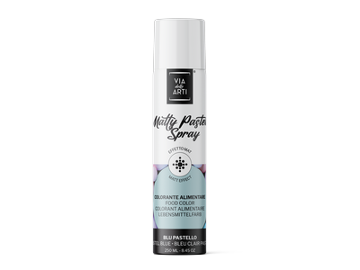 Purškiami dažai MATTY SPRAY , pastelinės mėlynos spalvos,azo free,  250 ml