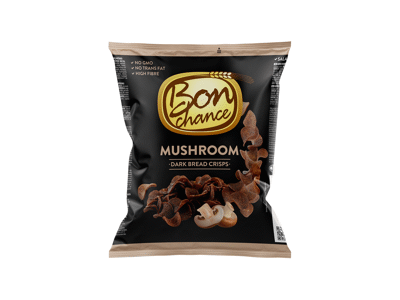 Duonos traškučiai BON CHANCE, grybų skonio, 120 g