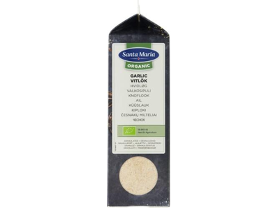 Ekologiški česnakų milteliai SANTA MARIA, 600 g, LT-EKO-001