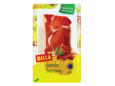 Vytintas kumpis Jammon Serrano BILLA, 80 g