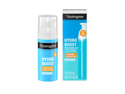 NEUTROGENA Hydro Boost apsauginis skystis SPF 50, 50ml