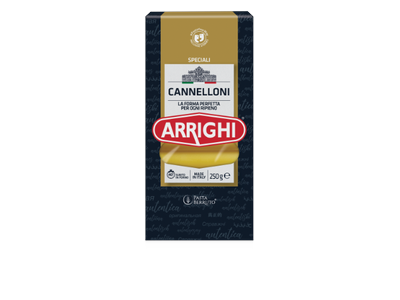 Makaronai  ARRIGHI, Cannelloni, dideli vamzdeliai, 250 g