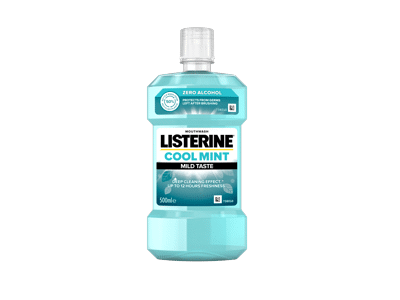 Burnos skalavimo skystis LISTERINE COOLMINT MILD, 500 ml