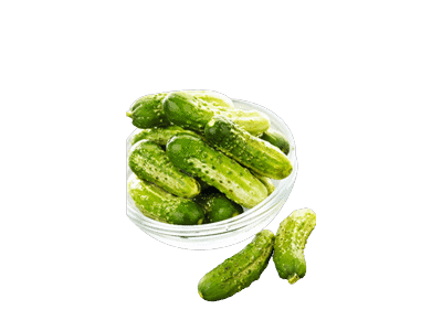 NAUJA! Šviežiai raugti agurkai, 500 g