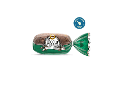 Juoda raikyta BOČIŲ duona, 800 g