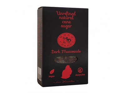 Nerafinuotas cukranendrių cukrus DODO, Dark Muscovado, 500 g