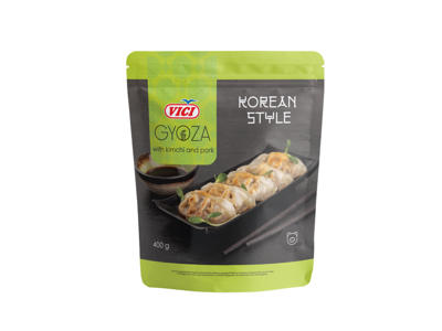 Šaldyti koldūnai VIČI GYOZA su kimčiais ir kiauliena, 600 g