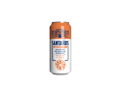 Kvietinio alaus kokteilis SANTANOS, greipfrutų skonio, 500 ml