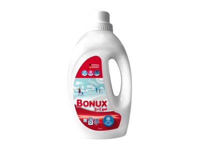 Skystasis skalbiklis BONUX POLAR ICE FRESH, 18 skalb., 900 ml