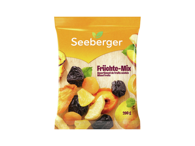 Džiovintų vaisių rinkinys SEEBERGER, 200 g