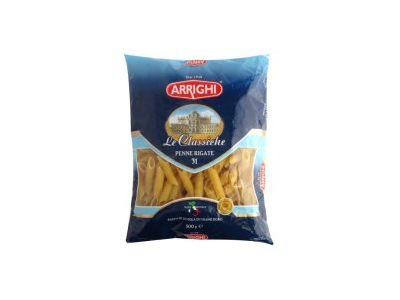 Makaronai ARRIGHI, vamzdeliai, Nr. 31, 500 g