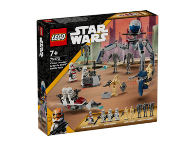 Konstruktorius LEGO KLONŲ IR DROIDO KOVA 75372