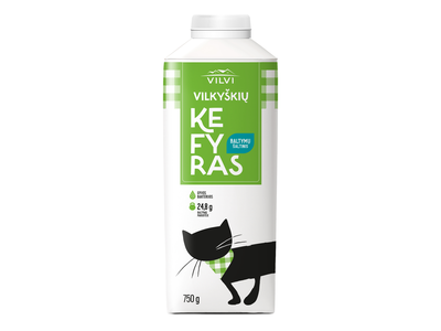 Kefyras VILKYŠKIŲ, 2,5% riebumo, 0,75 l, tetratop
