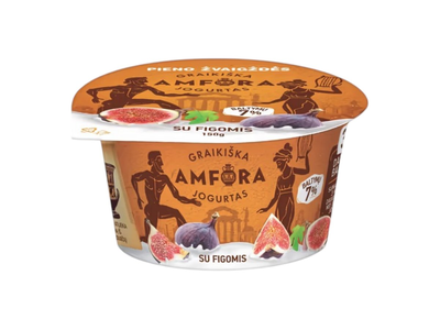 Graikiškas jogurtas su figomis, 3,1% rieb., 150 g