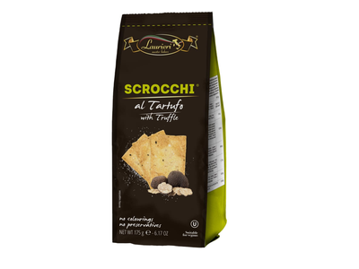 Krekeriai su trumais SCROCCHI LAURIERI, 175 g