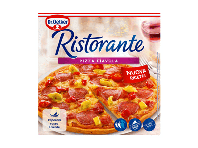 Šaldyta pica DR. OETKER RISTORANTE DIAVOLA, 350 g