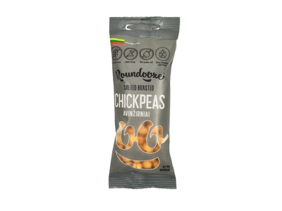 Skrudinti avinžirniai ROUNDOOZE, sūdyti, 50 g