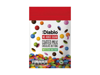 Pieninio šokolado dražė DIABLO, 40 g