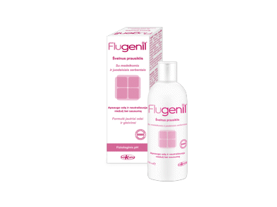 Švelnus prausiklis Flugenil,150 ml 