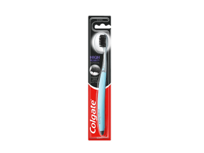 Dantų šepetėlis COLGATE HIGH DENSITY CHARCOAL SOFT, 1 vnt.