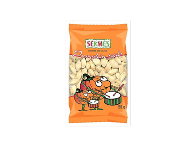 Kepintos ir sūdytos moliūgų sėklos SĖKMĖS, 50 g