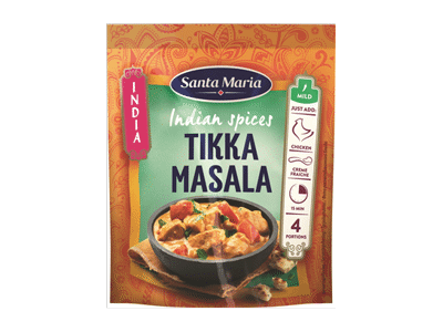 Indiškų prieskonių TIKKA MASALA mišinys SANTA MARIA, 35 g