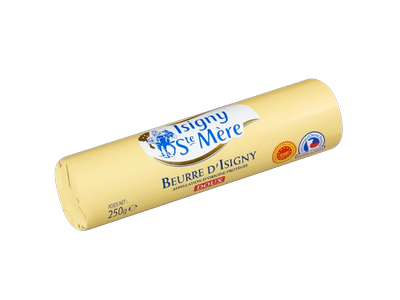Sviestas ISIGNY STE MERE, 82%, nesūdytas, PDO, 250 g